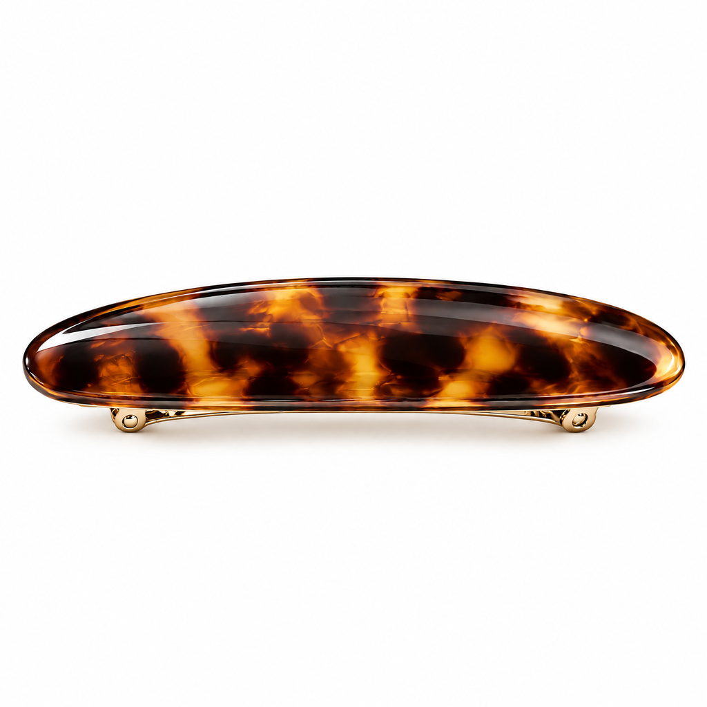 Meraldor™ Tortoiseshell Oval Barrette