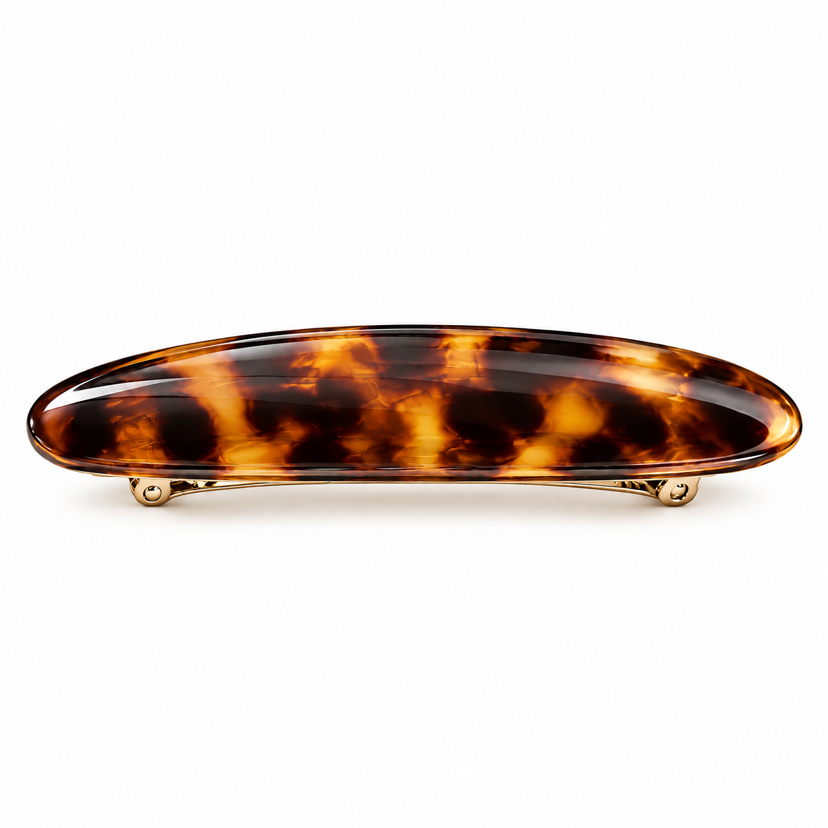 Meraldor™ Tortoiseshell Oval Barrette
