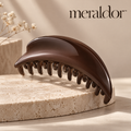 Meraldor™ Chocolate Brown Curved Claw Clip